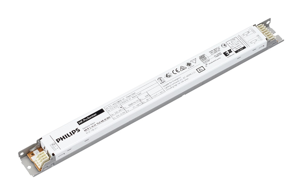Reattore elettronico HF-Performer III TL5 compatto efficiente per lampade fluorescenti TL5 Eco