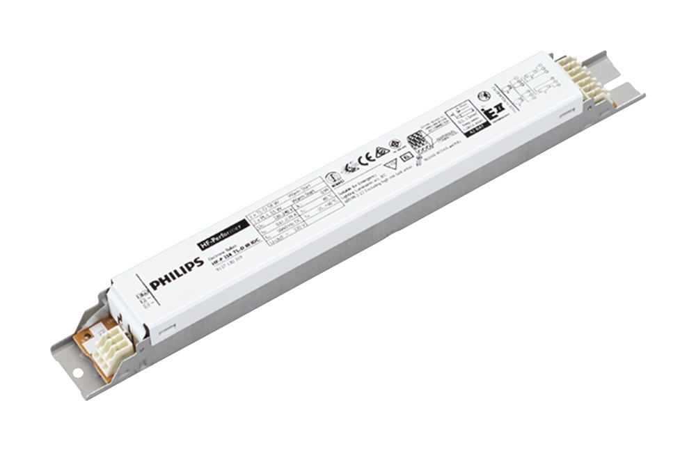 Reattore elettronico HF-Performer III TLD compatto alta efficienza lampade fluorescenti TL-D uso industriale e commerciale
