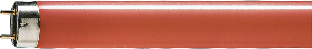 TL-D COLORED 18W RED 1SL/25