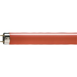 TL-D COLORED 58W RED 1SL/25