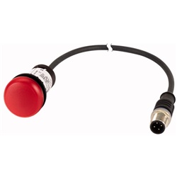 C22-L-R-24-P1 SPIA ROSSO 24V, 0,2M,