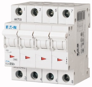 PLS4-C50/4 INT. MT 4,5KA 4P C 50A