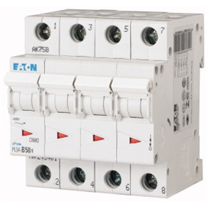 PLS4-C50/4 INT. MT 4,5KA 4P C 50A