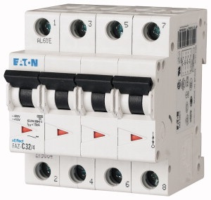 FAZ-C50/4 INT. MT 10KA 4P C 50A