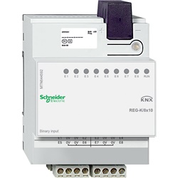 Ingresso binario KNX 8 canali SELV isolamento bus per controllo domotico moduli DIN TH35