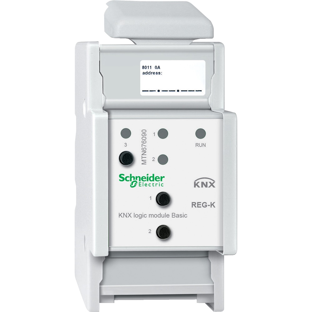 Modulo logico KNX Basic REG-K 10 moduli logici filtro timer multiplexer per controllo domotico guida DIN