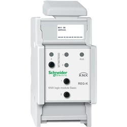 Modulo logico KNX Basic REG-K 10 moduli logici filtro timer multiplexer per controllo domotico guida DIN