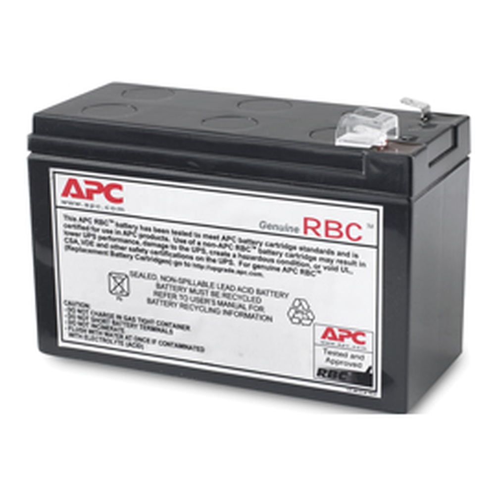 Cartuccia batteria sostitutiva APC 7 Ah 12 V UPS compatibile Back-UPS BV/BVX/BE/BX/BR garanzia 2 anni