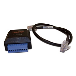 Modulo contatti I/O con 2 ingressi contatto pulito e uscita relè per gestione rete professionale