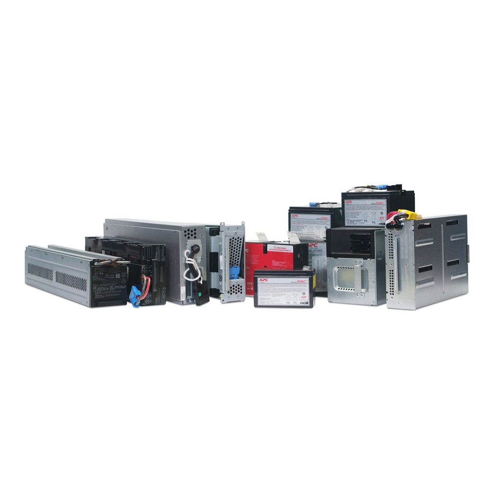 Cartuccia batteria ricambio APC 12V 7,5Ah compatibile UPS Smart-UPS backup energia