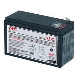 Cartuccia batteria sostitutiva APC RBC2 7Ah 12V per UPS Back-UPS BH/BK con garanzia 2 anni