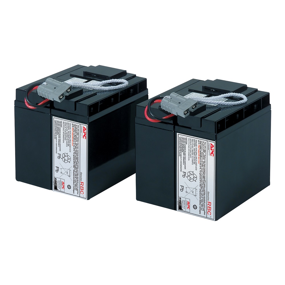 Cartuccia batteria ricambio APC RBC55 12V 17Ah VRLA per UPS Smart-UPS Line Interactive