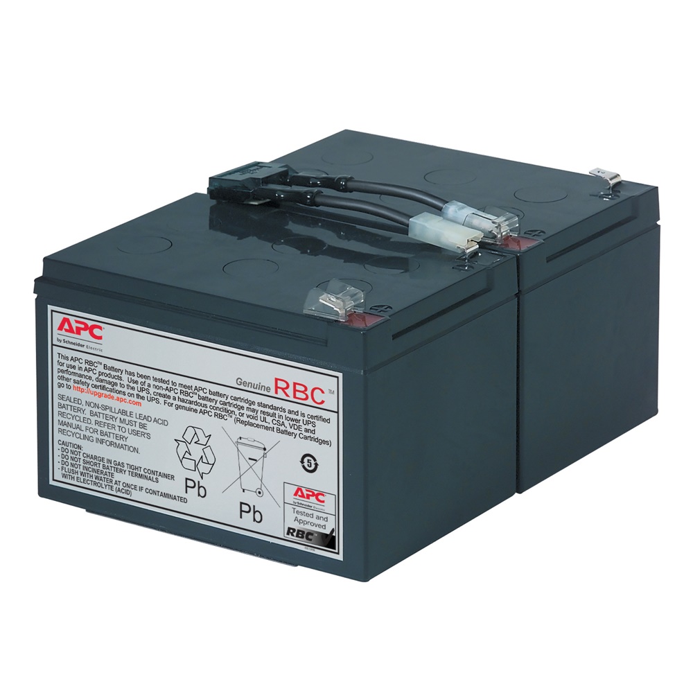 Cartuccia batteria sostitutiva APC RBC6 11Ah 12V per UPS Smart-UPS protezione alimentazione