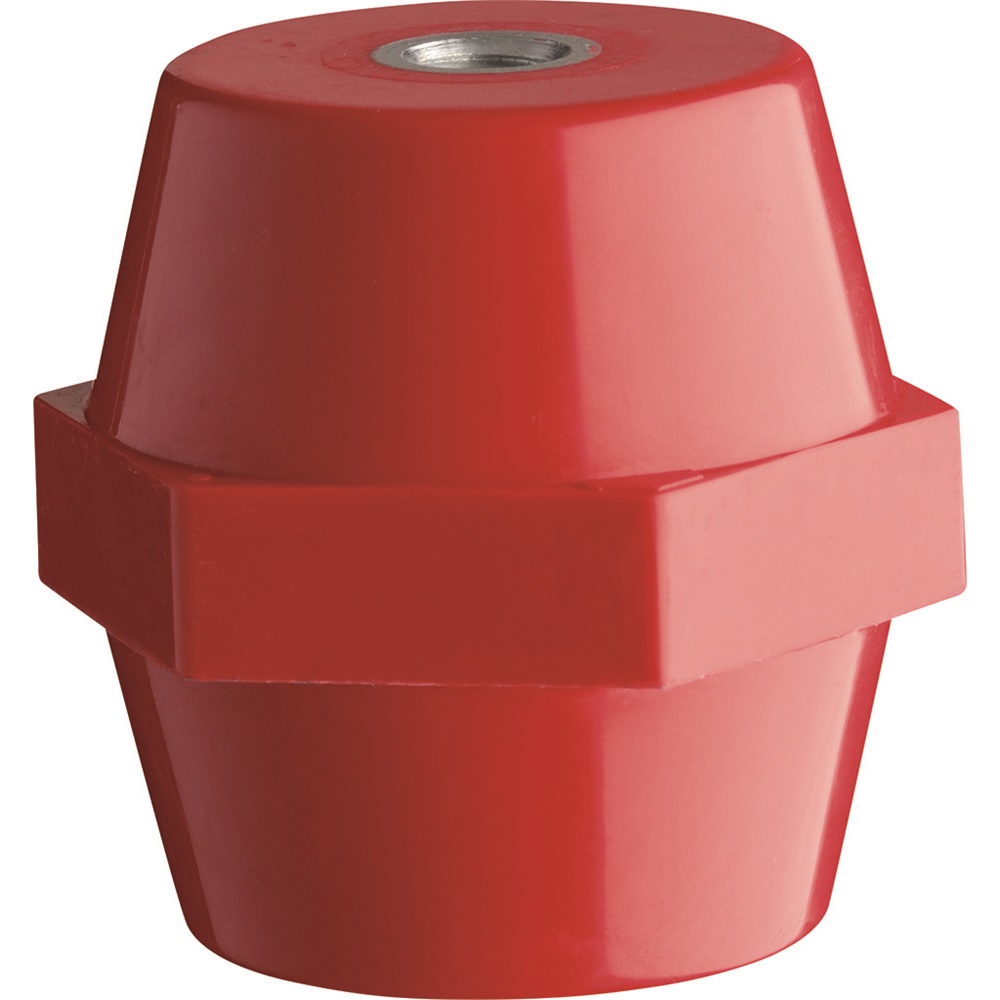 Isolatore DP6046-12 resina poliammide fibra vetro supporto sbarre quadri elettrici alta resistenza meccanica ed elettrica uso industriale e commerciale