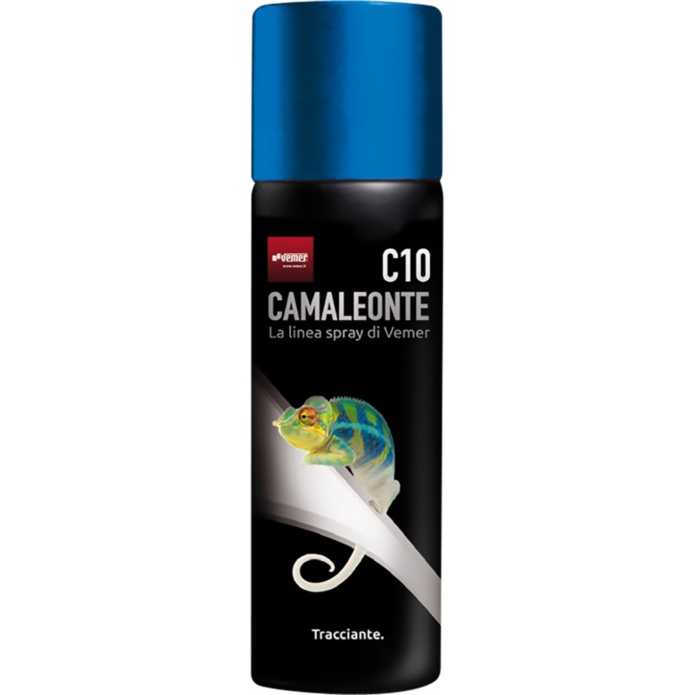 Tracciante acrilico blu 400 ml per segnaletica orizzontale e verticale cantiere e pavimentazioni industriali