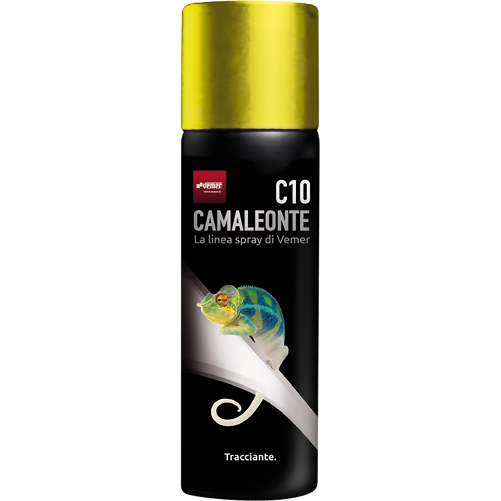 Tracciante acrilico giallo 400 ml per segnaletica orizzontale e verticale cantiere