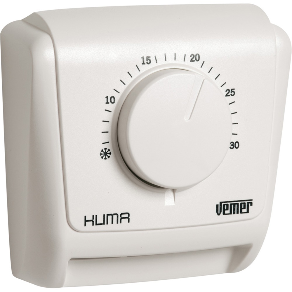 Termostato ambiente meccanico a membrana gas KLIMA 2 per impianti riscaldamento wall mount