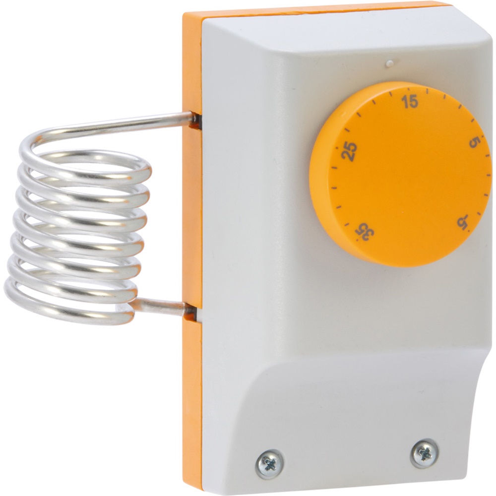 Termostato ambiente meccanico IP54 con sensore a spirale per ambienti sporchi e polverosi