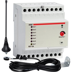 Attuatore remoto RX7-5A 7 relè 5A per climatizzazione installazione su barra DIN controllo valvole zona e pompa