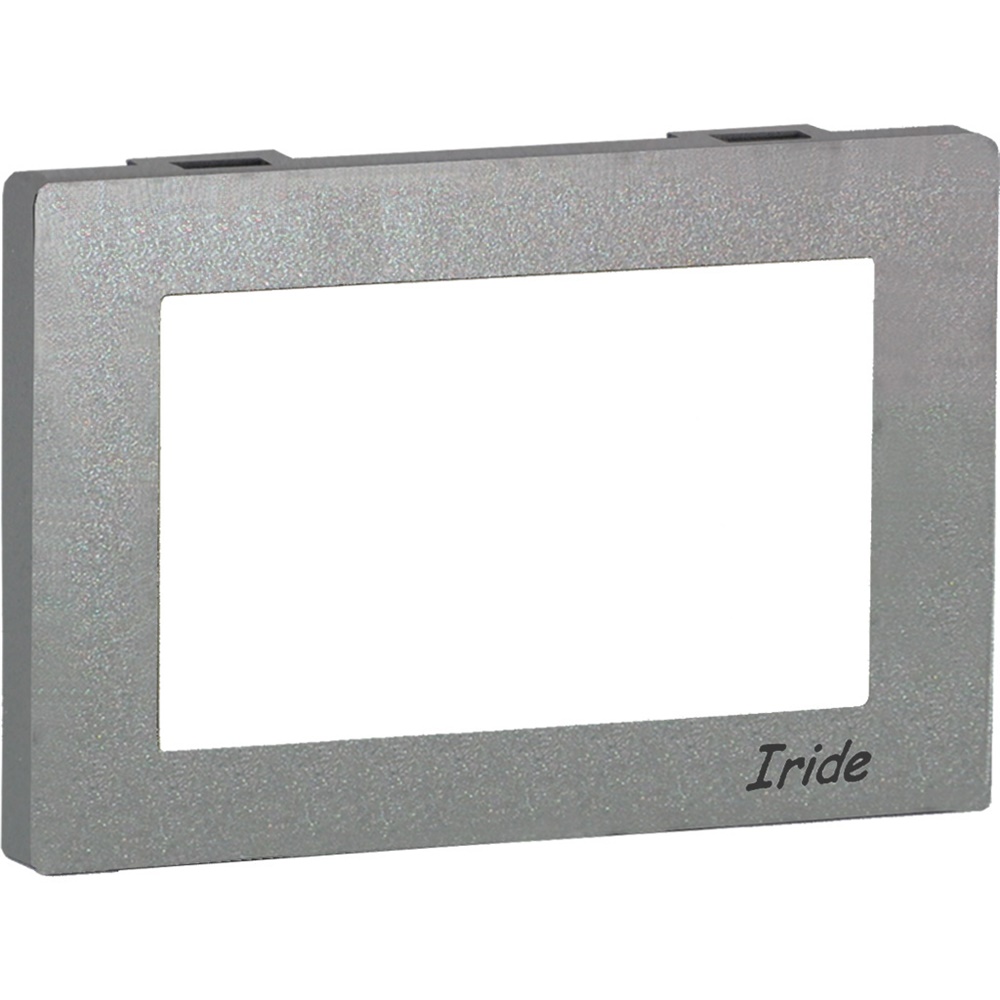 Frontalino verniciato argento per Iride 230, accessorio copertura tecnico