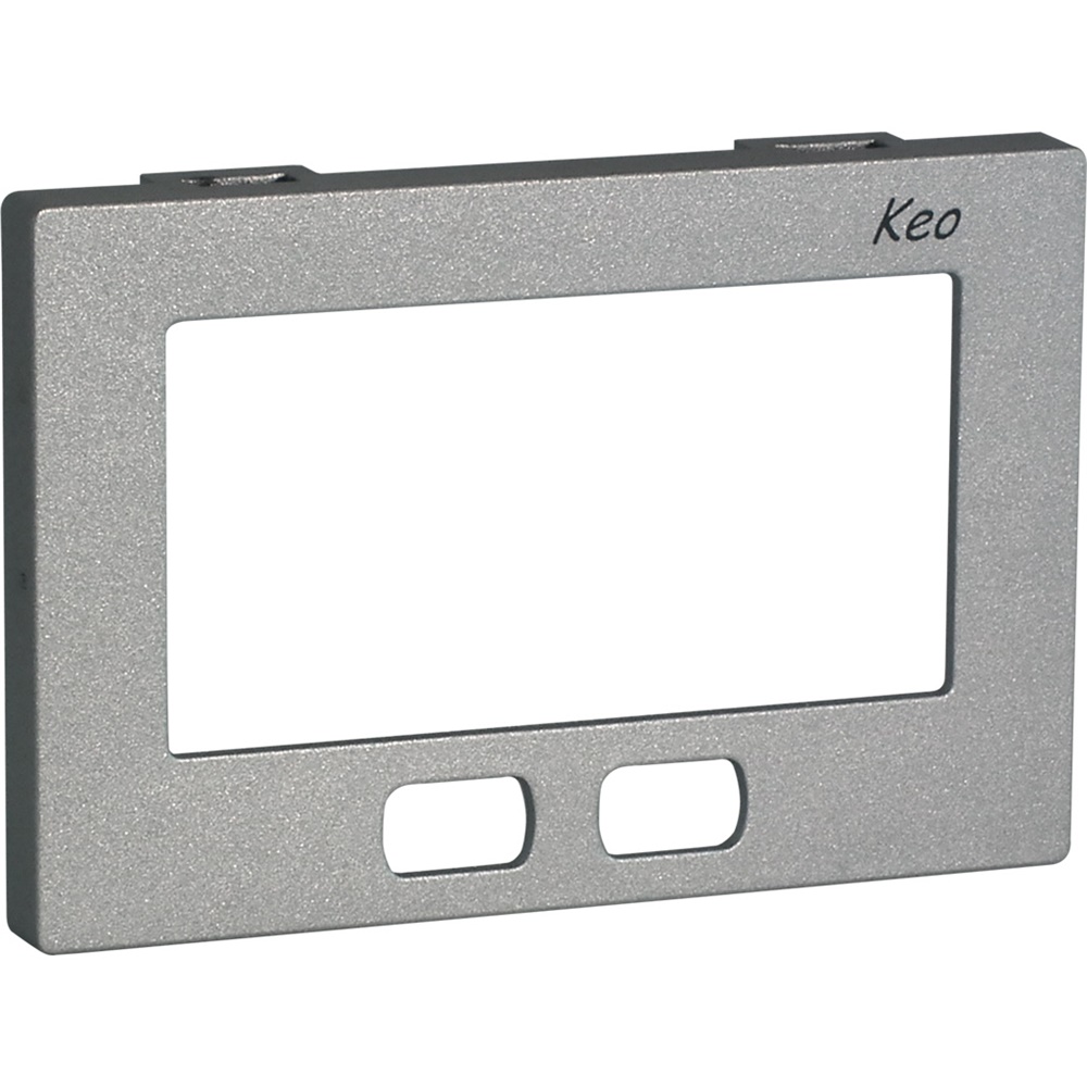 Frontalino argento verniciato Tech per Keo-A LCD controllo automazione elettrica
