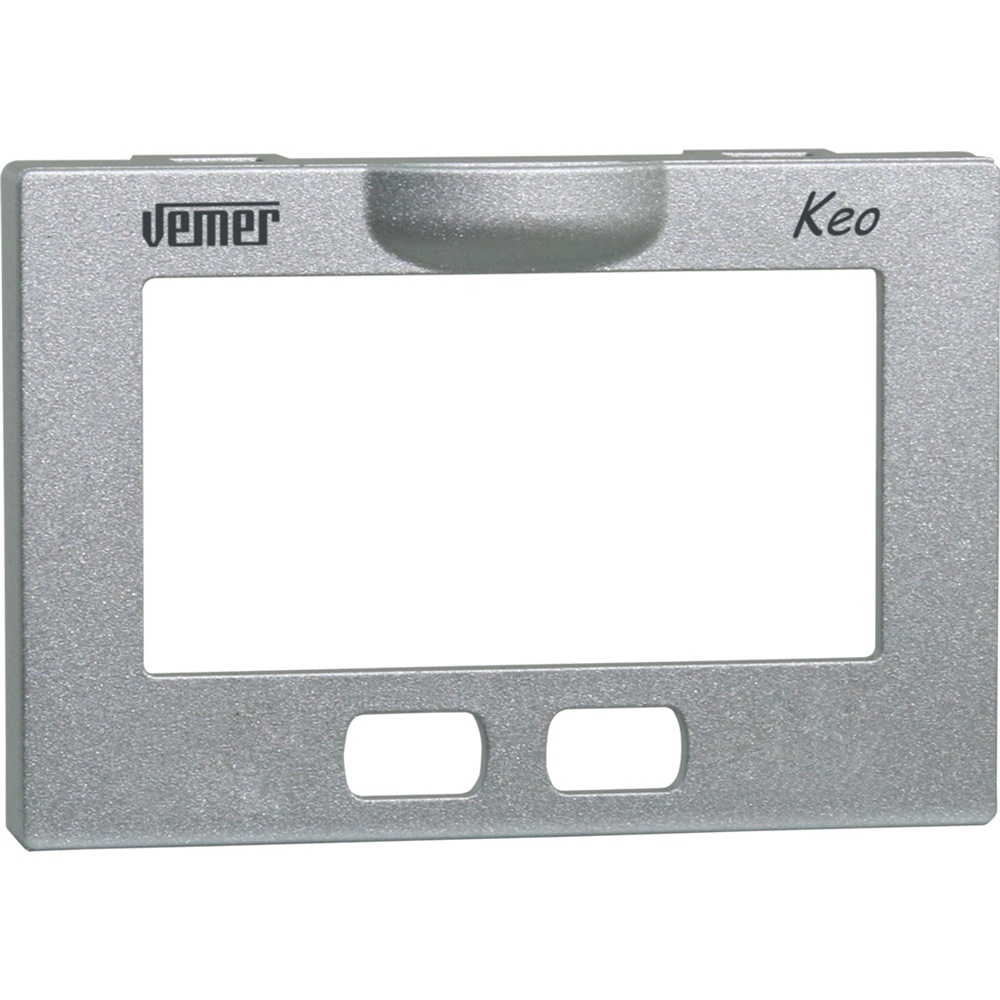Frontalino argento tecnico per Keo-B LCD 13 senza pulsante