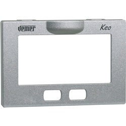 Frontalino argento tecnico per Keo-B LCD 13 senza pulsante