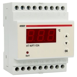 Termoregolatore digitale Ni100 Pt100 24/230V controllo temperatura riscaldamento e raffreddamento per forni e banchi frigo