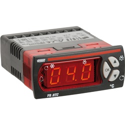 Regolatore digitale refrigerazione FR NTC-1P3D 12/24V per unità refrigeranti statiche sbrinamento automatico display LED rosso