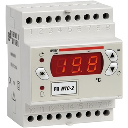 Regolatore digitale refrigerazione FR NTC-2DA 24/230 VAC per unità statiche temperatura positiva