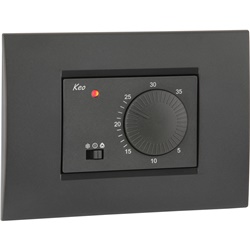 Termostato incasso 230V KEO-A controllo temperatura riscaldamento climatizzazione IP elevato