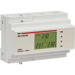 Analizzatore rete trifase ADR-D 400 D90 DIN TRMS potenza energia frequenza
