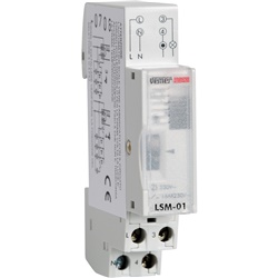 Temporizzatore elettromeccanico LSM-01 per luce scale con selettore 2 posizioni DIN