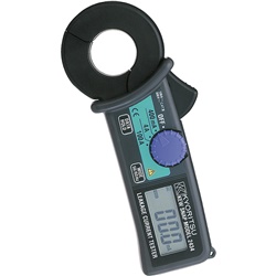 Pinza amperometrica digitale 100A con filtro 50Hz per correnti disperse, display LCD retroilluminato, misura conduttori fino a 28 mm, uso elettrico professionale