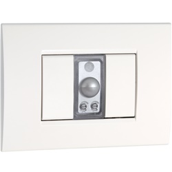Lampada segnapasso Luxy incasso con sensore crepuscolare regolabile per corridoi e scale