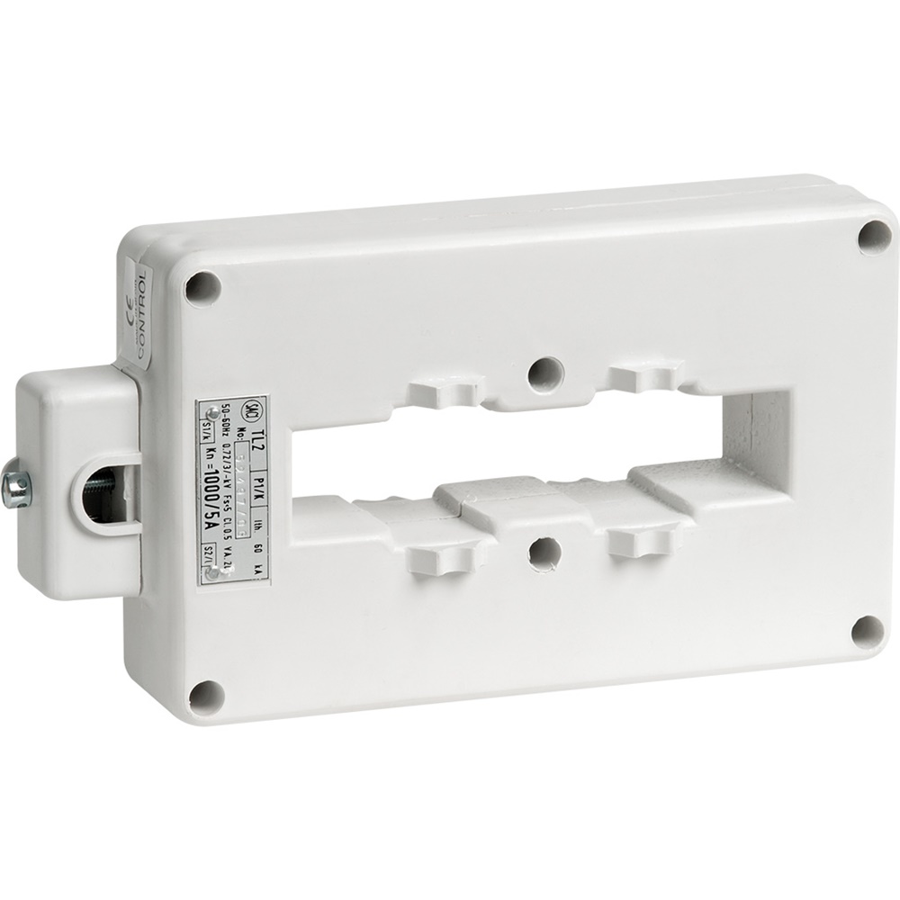 Trasformatore amperometrico TL2 1000/5A barra passante per corrente alternata