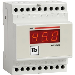 Frequenzimetro digitale 4DIN 20-100Hz 115/230VA per controllo frequenza industriale