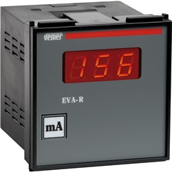 Amperometro digitale da pannello EVA-R 1ACA 115/230VAC corrente alternata monofase display LED rosso