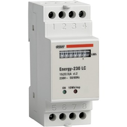 Contatore energia monofase ENERGY-230 LC 22,5A monitoraggio consumi residenziale commerciale