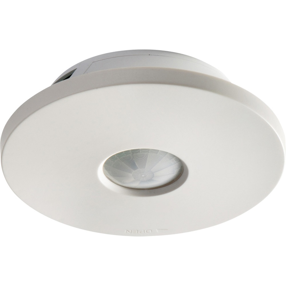 Sensore di movimento 360° infrarossi installazione a soffitto per rilevazione presenza ambienti industriali