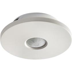 Sensore di movimento 360° infrarossi installazione a soffitto per rilevazione presenza ambienti industriali