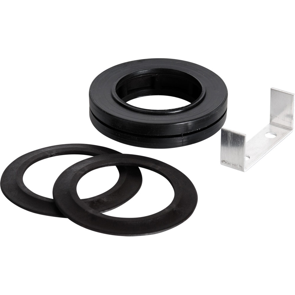 Kit antishock contaore HMC con anelli gomma e plastica, zanchetta metallo