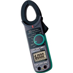 Pinza amperometrica digitale 600A AC/DC TRMS categoria IV 600V con display LCD retroilluminato