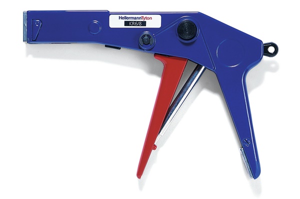Attrezzo manuale metallo per fascette KR6/8 tensionamento fissaggio taglio resistente