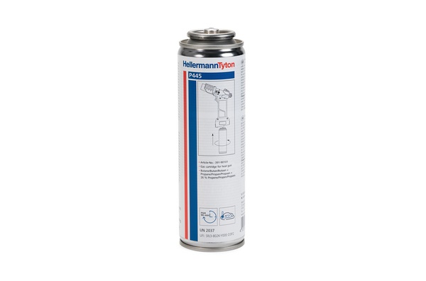 Cartuccia gas P445 compatibile riscaldatori CHG900 E4500, 90 min operatività, butano propano propilene, uso professionale