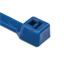 Fascetta 200x4.6 mm plastica blu alta qualità dentatura interna fissaggio cavi tubi