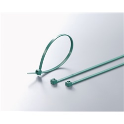 Fascetta rilevabile 301x4,8 mm verde resistente corrosione per settore alimentare e farmaceutico