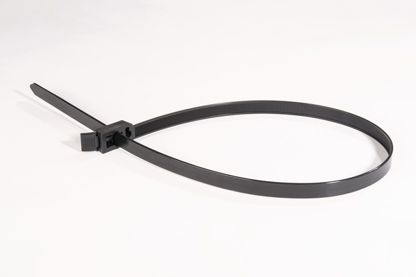 Fascetta riutilizzabile SpeedyTie 752x13 mm nera carico 90 kg uso elettrico e industriale