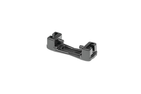 Testa nastro KR 38x11,7 mm nero con pistoncino rinforzato per fissaggio resistente vibrazioni uso industriale