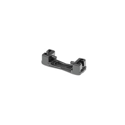 Testa nastro KR 38x11,7 mm nero con pistoncino rinforzato per fissaggio resistente vibrazioni uso industriale